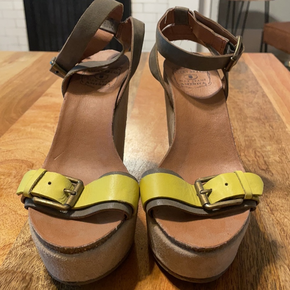 Lucky Brand wedge sandals